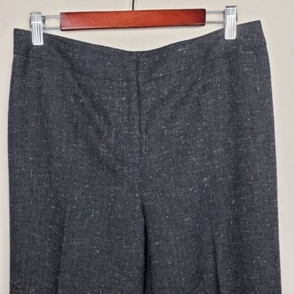Lafayette 148 wool blend tweed trouser dress pants size 8 - Picture 4 of 8